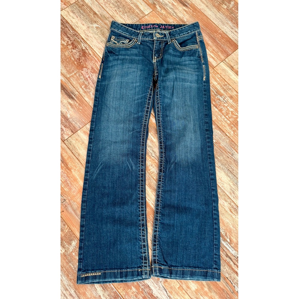 Cruel Denim Jayley Jeans Womens 27/3 S Low Rise Flare Western Y2K Stretch